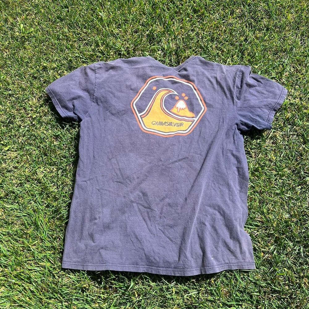 Quiksilver y2k surf skate tee mens size Xl